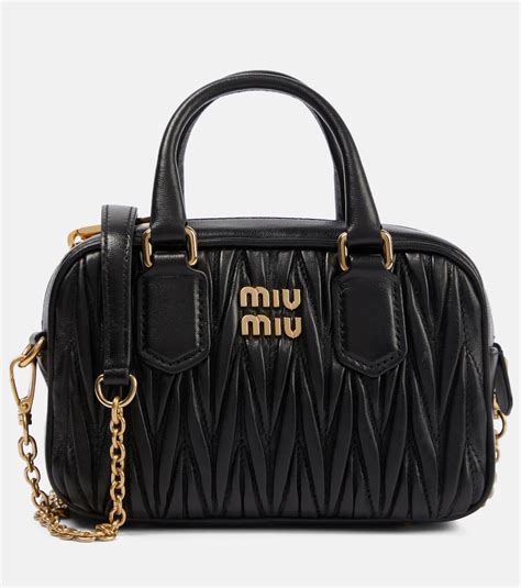 miu miu black crossbody bag|farfetch handbags miu.